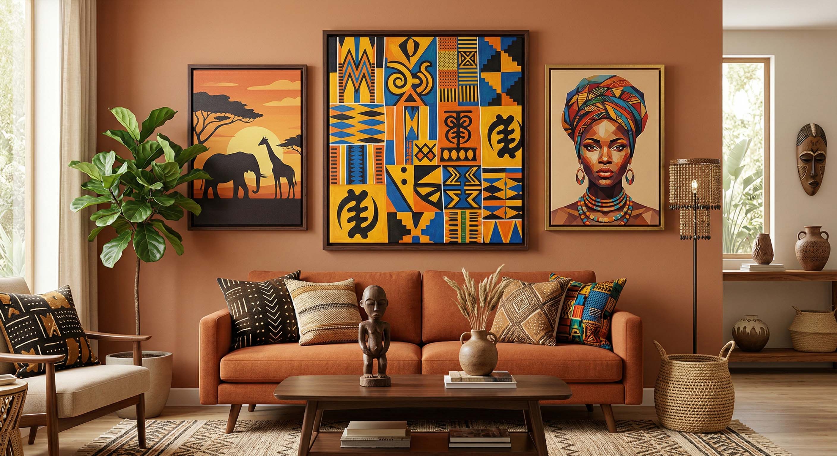 The Power of African Art: Decorate with Canvas Wall Decor