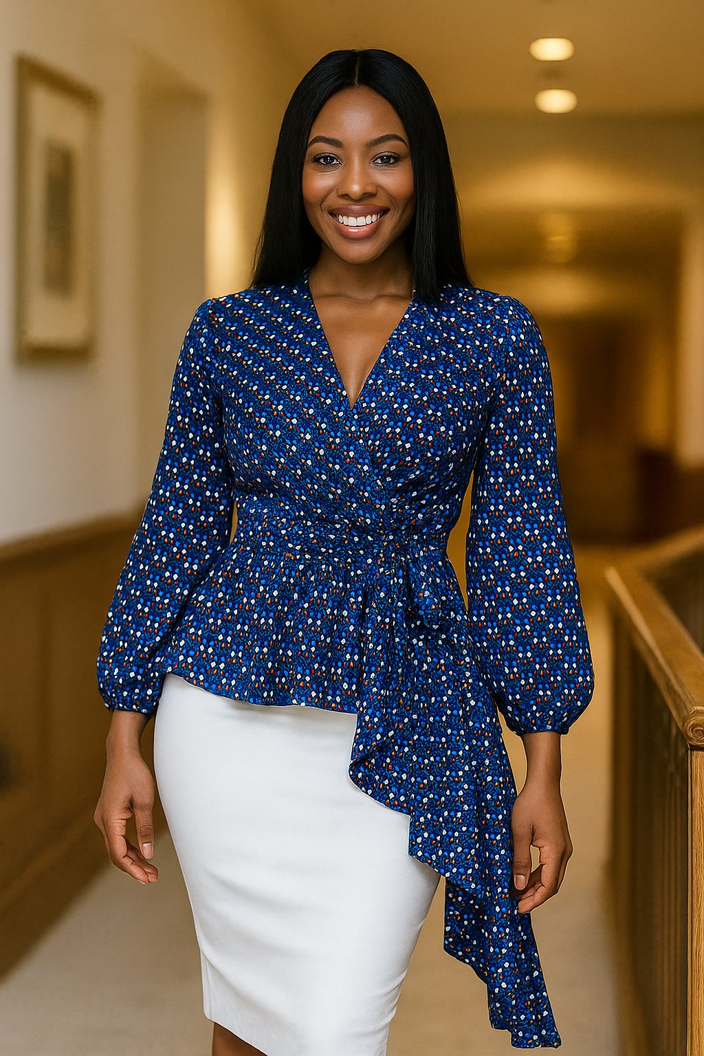 Shop African Blouses Tops and Jackets for Women – Bynelo