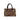 African Leather Handbag Boston Bogolan Ancestral Print