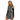 Stylish African Hoodies Dress with Zigzag Mudcloth Print – Black & White