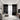 African Blackout Curtains Black and White (Two-Piece)