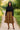 African Kente Skirt | Midi Length Chiffon Flared Style