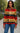 African Print Hoodie For Women Colourful Mud Cloth