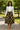 African Print Midi Flare Skirt | Cowrie Zigzag Tribal Style