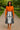 African Print Tribal Skirt | Midi Length White & Black