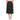 African Skirt Flared Black and White Cowrie Shell Print