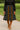 African Traditional Flare Skirt | Wooden Print Midi Length