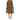 African Tribal Flare Skirt | Cowrie Print Midi Length