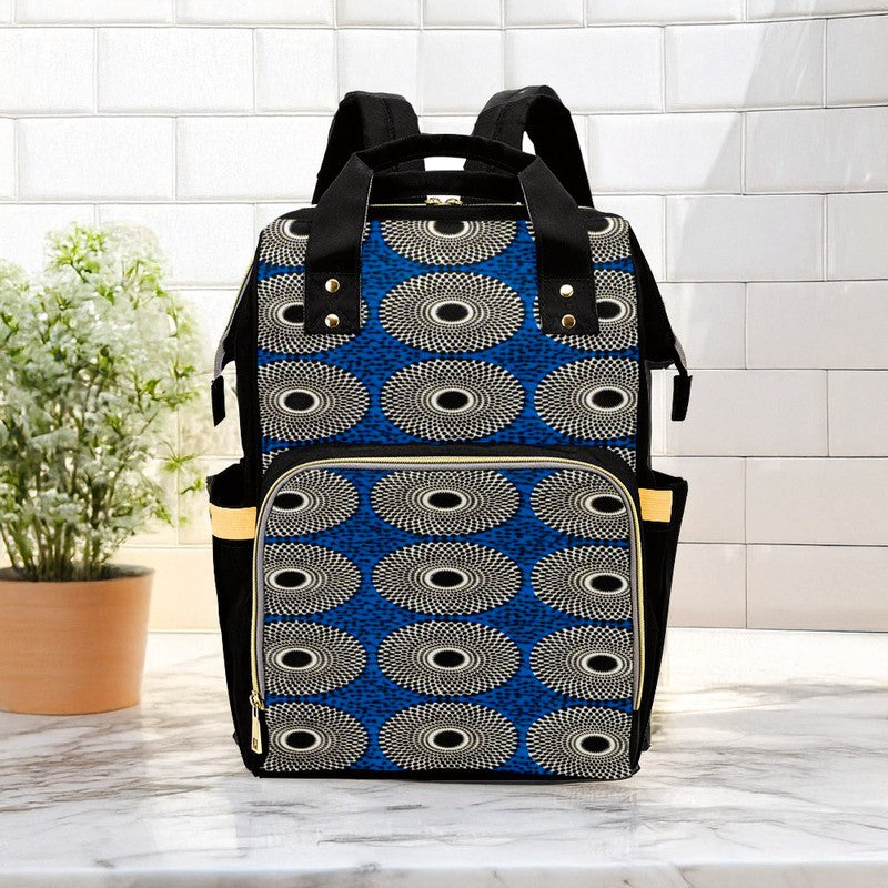 African Wax Print Ankara Backpack | Afrocentric Fashion