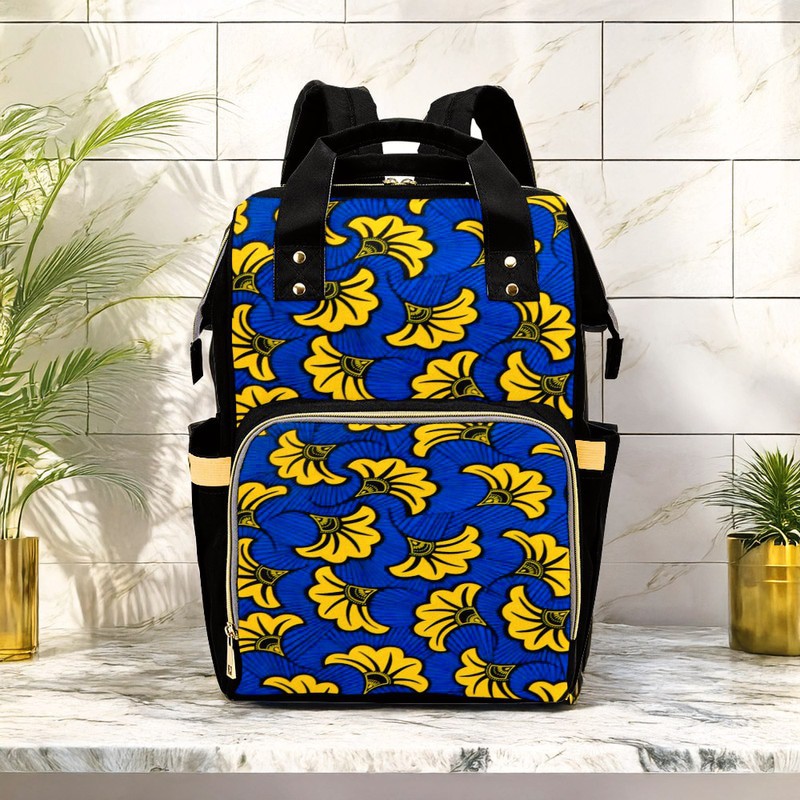 Ankara African Backpack | Tribal Fashion | Diaper Bag