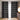 Black and White Stripe Curtains Ethnic Print Blackout
