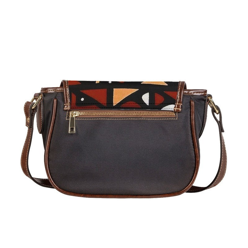 Bogolan African Print Bag Multicolored | Sadle Style