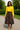 Bogolan Flared Skirt for Women African Print - Midi Length