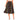 Bogolan Flared Skirt for Women African Print - Midi Length
