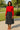 Bogolan Print African Skirt Style | Midi Black & White