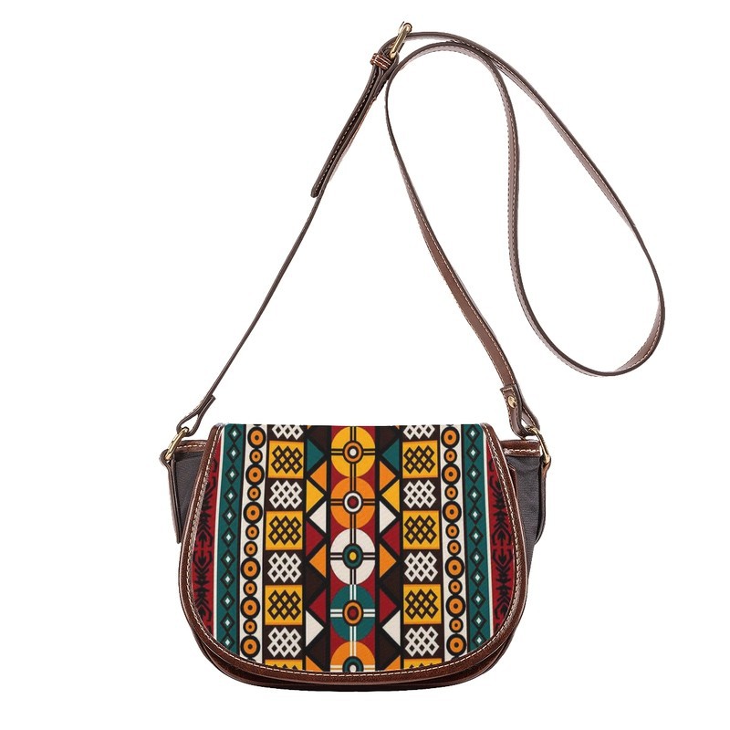 Colorful African Handbags Native Pattern | Sadle Style