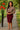 Cotton Midi Pencil Skirt Burgundy – Timeless Elegance