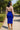 Cotton Pencil Skirts Royal Blue Midi – Timeless Elegance