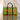 African Travel Bag - Leather with Vibrant Kente Print