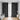 Geometric Afro Black and White Blackout Curtains (Two-Piece)