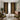 Geometric Mudcloth Brown Blackout Curtain (Two-Piece)