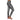 Geometric Print Leggings Black and White Mud Cloth Pattern