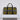 High-Quality African Leather Travel Bag with Bogolan Native Print