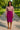 Midi Skirt Pencil Magenta Cotton – Vibrant Chic