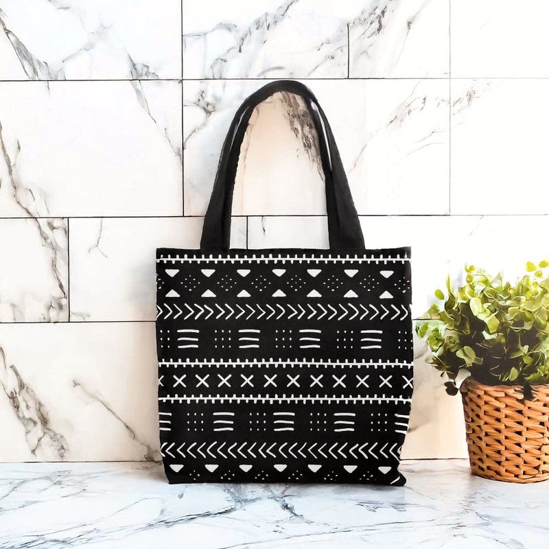 Mud Cloth African Fabric Bags Tote | Tribal Fashion