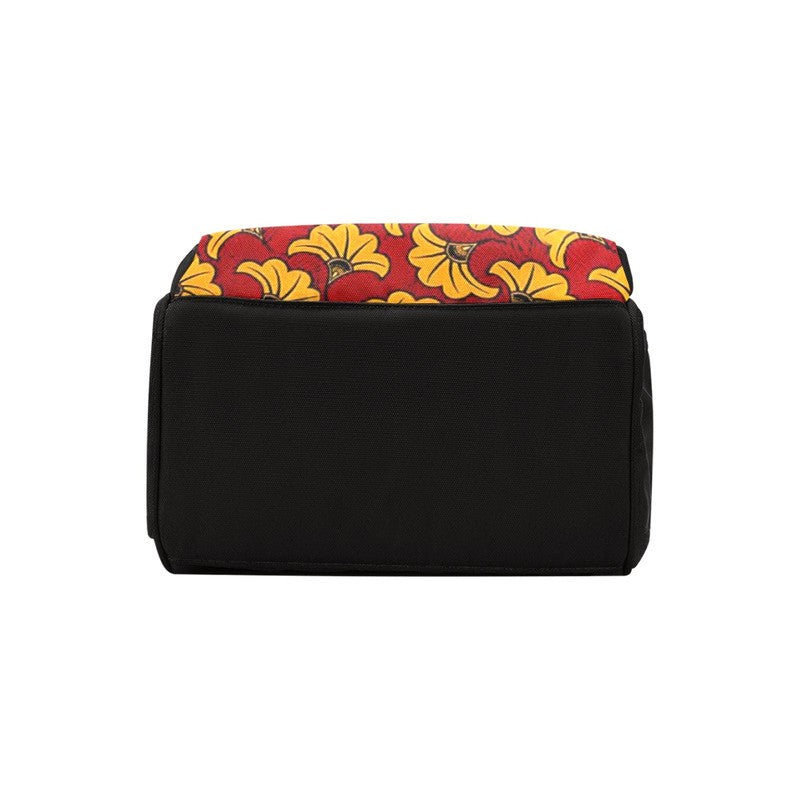 Multicoloured Ankara Backpack Floral Print | Afrocentric Fashion