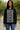 Printed Hoodie Women's African Boho Black and White