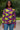 Purple African Print Hoodie For Women Ankara Pattern