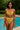 Traditional African Swimwear Gold Print Bikini Set Swimsuit