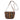 Tribal African Leather Handbag Brown | Sadle Style