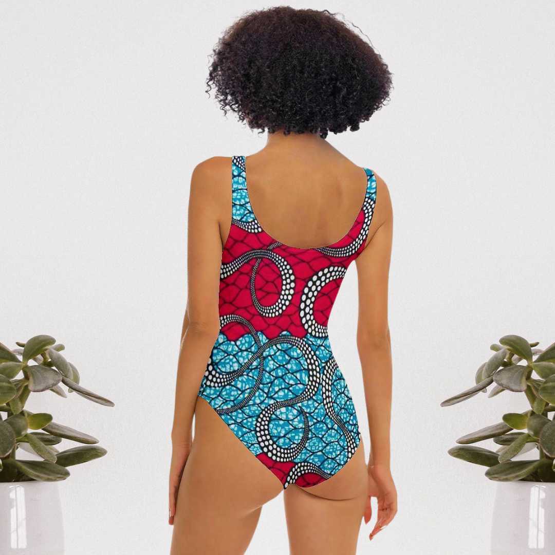 Tribal Print Swimsuit One-Piece | Stylish & Unique Swimwear