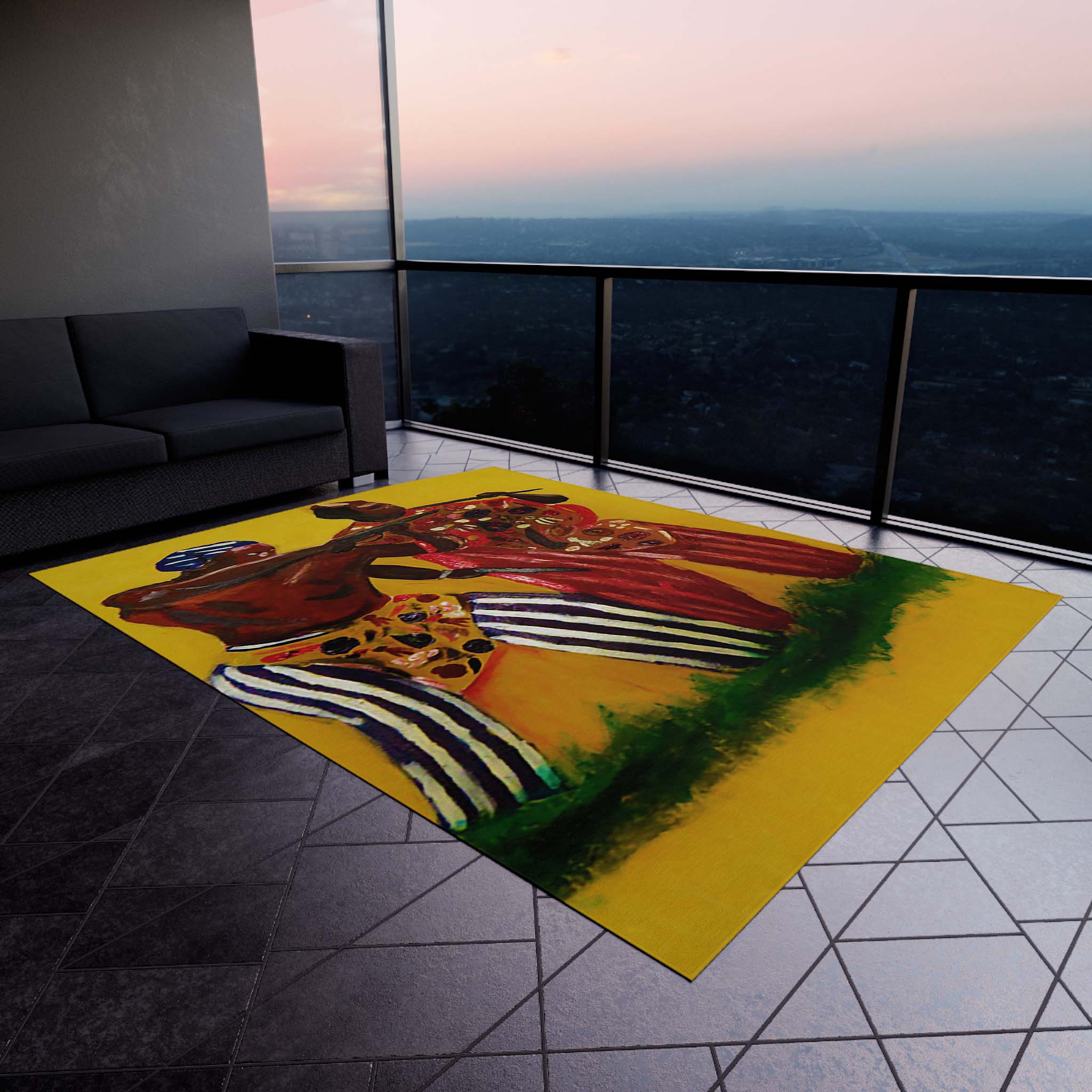 Sustainable Outdoor Rugs African Carpet Design Yoruba Art