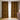 Abstract Brown Blackout Curtain Kuba Print (Two-Piece)