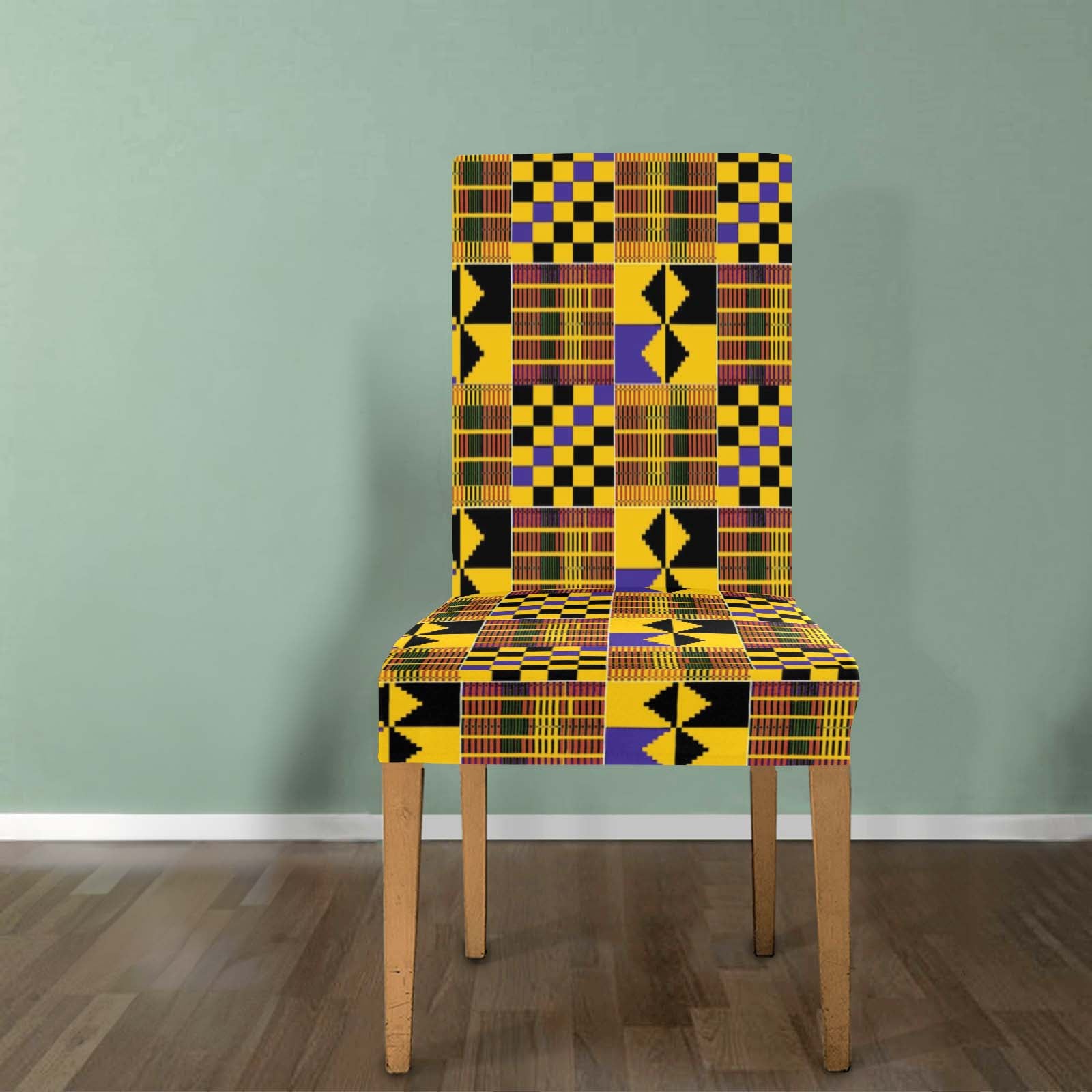 Best African Print Dining Room Chair Covers Kente - Bynelo