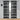 African White Black Print Curtains Tribal (Two Piece)