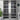 African White Black Print Curtains Tribal (Two Piece)