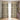 African Boho Style Blackout Curtains Off White (Two Piece)