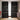 Mudcloth Tribal Black and White Blackout Curtains (Two Piece)