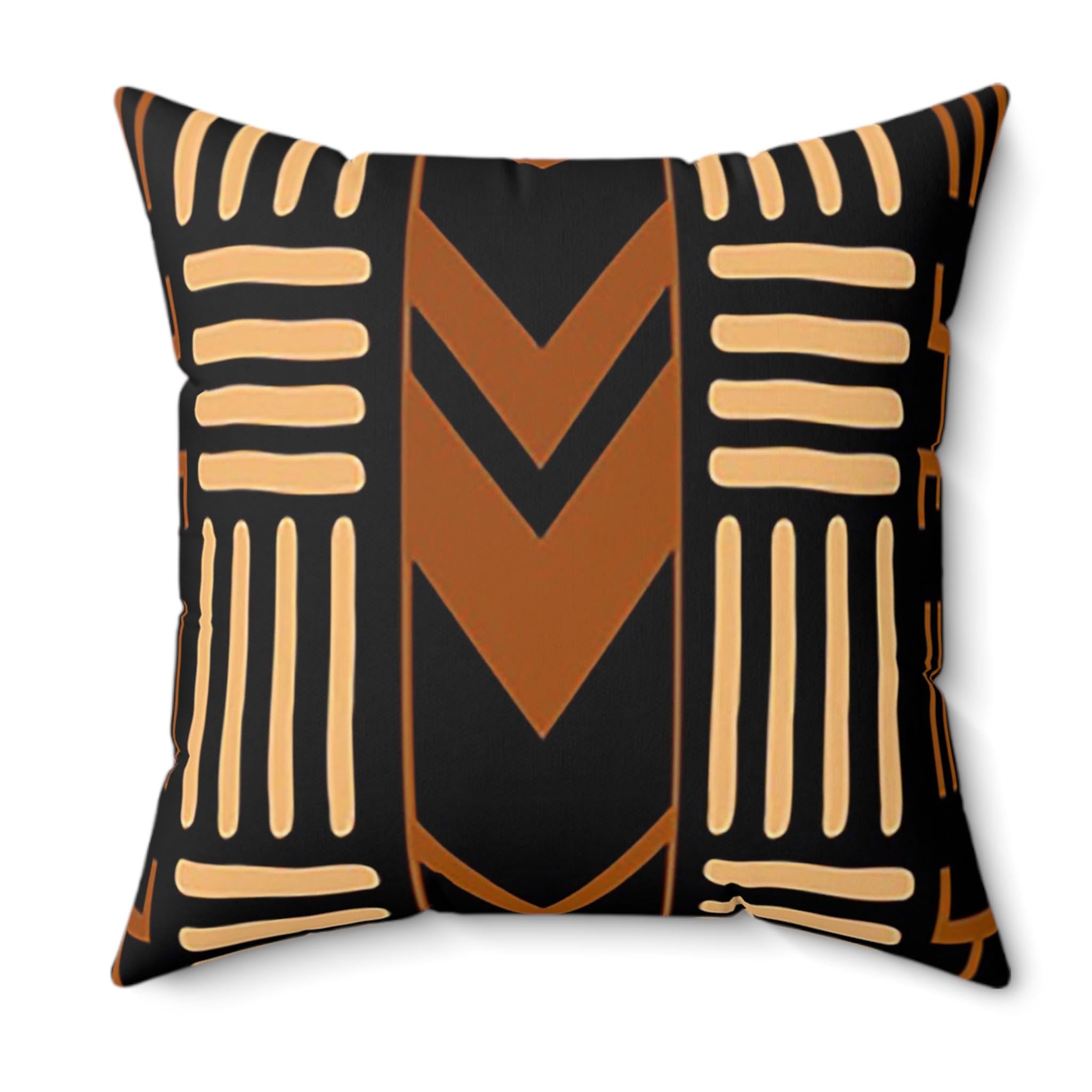 Mudcloth Pillow Covers | African Decor Style - 2 Sets