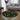 Mudcloth Area Round Rugs Native Carpet Green - Bynelo