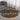 Traditional Round Rug African Carpet Kuba Print - Bynelo