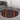 Multi Coloured Round Rug Tribal Print Carpet