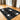 Cowrie Black and White Carpet Mandala Print Rug