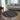 Tribal Round Rugs Black and White Vibrant Carpets