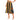 Flare Midi Skirt African Tribal Cowrie Print - Bynelo