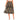 Flare Midi Skirt African Mudcloth Tribal Print - Bynelo